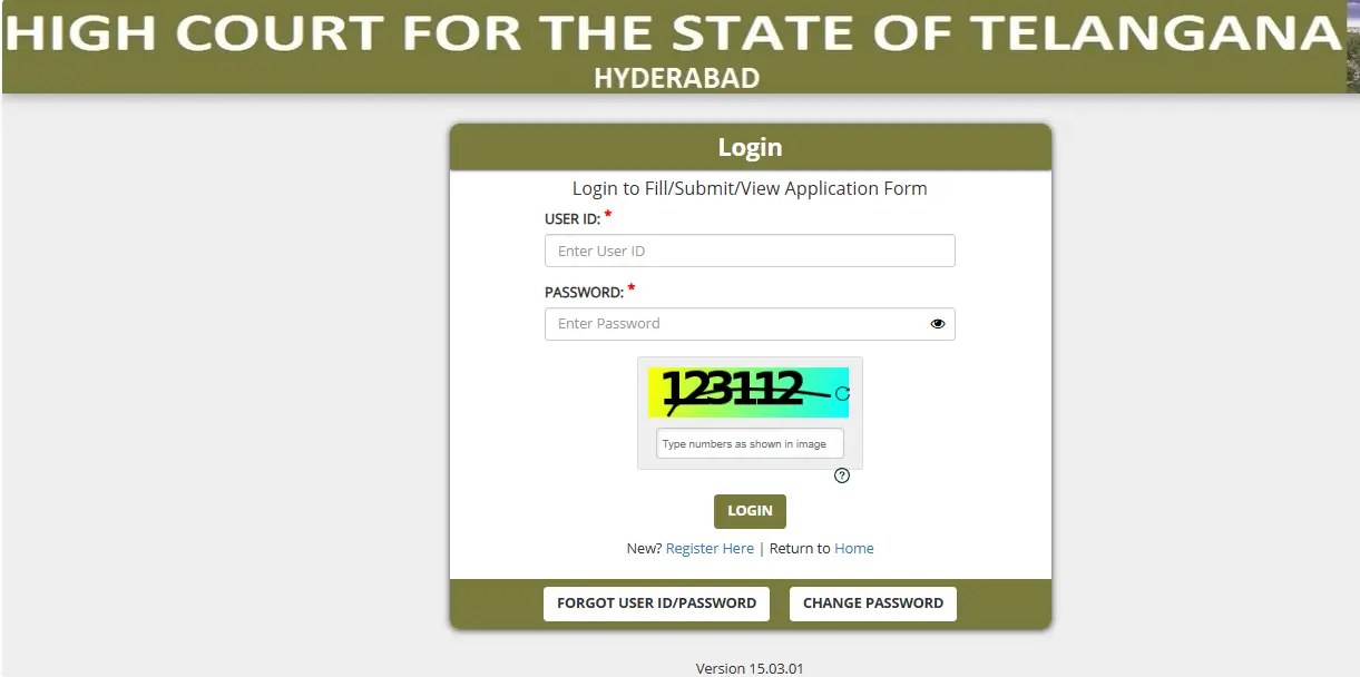 Telangana High Court Hall Ticket 2026 Released