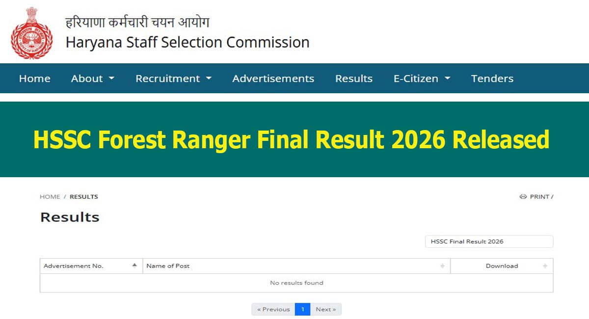 HSSC Final Result 2026